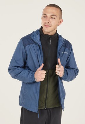Chaqueta Azul-Plateado Columbia Flashback Windbreaker