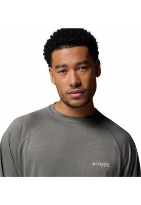 Camiseta Hombre Columbia TERMINAL TACKLE LS S Gris Columbia