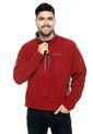 Buzo Vinotinto-Gris Columbia Half Zip Fleece de Columbia