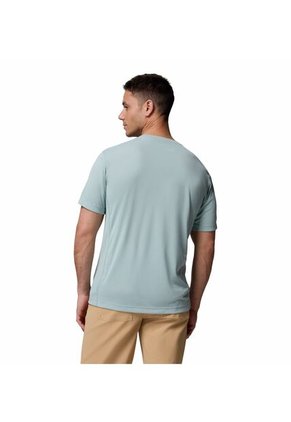 Camiseta Hombre Columbia ZERO RULES LIGHT SS Azul Columbia