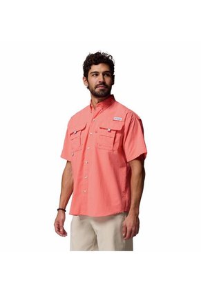 Camisa Hombre Columbia BAHAMA II S/S SHIRT Melon Columbia