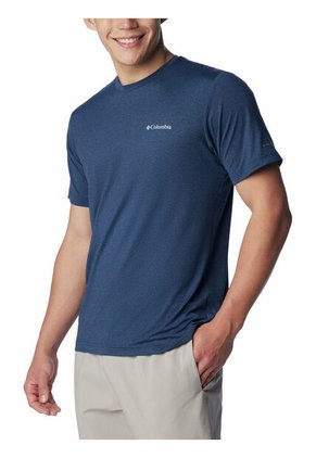 Camiseta Hombre Columbia TECH TRAIL CREW NECK Azul Columbia