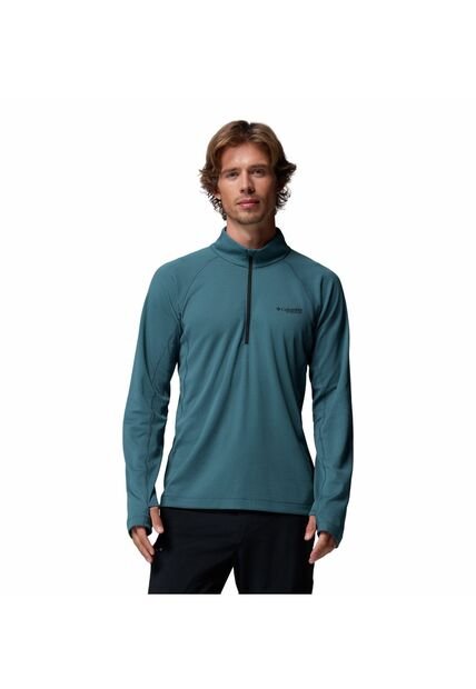 Camiseta Hombre Columbia DRIVENTURE HALF ZIP Azul Columbia