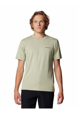Camiseta Hombre Columbia TECH TRAIL CREW NECK Safari Columbia Columbia