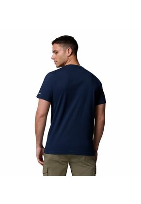 Camiseta Hombre Columbia CSC SEASONAL LOGO TE Azul Columbia