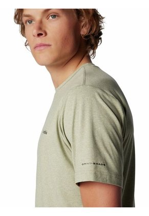 Camiseta Hombre Columbia TECH TRAIL CREW NECK Safari Columbia