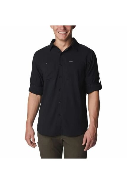 Camisa Hombre COLUMBIA SILVER RDG LG SLEEVE Negro Columbia