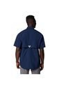 Camisa Hombre Columbia BAHAMA II S/S SHIRT Azul Columbia de Columbia