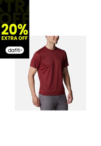 Camisetas Columbia Hike Crew Hombre COLUMBIA ROJO 1990391-1UE Columbia Columbia