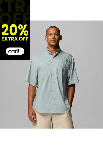 Camisa Hombre Columbia Tamiami Ii Ss Shirt Beige Columbia Columbia
