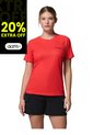 Camiseta Mujer Columbia Driventure Short Rojo Columbia de Columbia