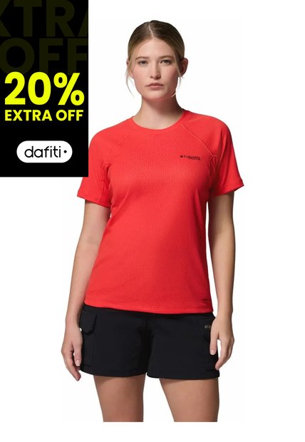 Camiseta Mujer Columbia Driventure Short Rojo Columbia