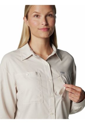 Camisa Mujer Columbia SILVER RIDGE UTILITY Gris Claro Columbia