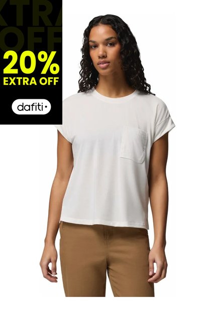 Camiseta Mujer Columbia Daniela Falls Ss Blanco Columbia