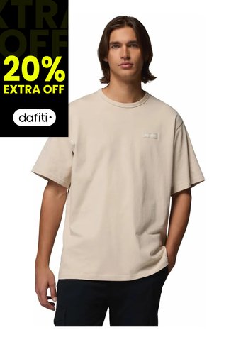 Camiseta Hombre Columbia Csc Heavyweight Tee Beige Columbia Columbia