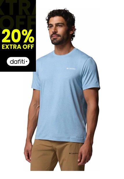 Camiseta Hombre Columbia Parsons Point S Back Gris Columbia