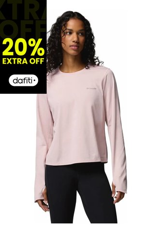 Camiseta Mujer Columbia Seeker Legend Ls Ii Rosado Columbia Columbia