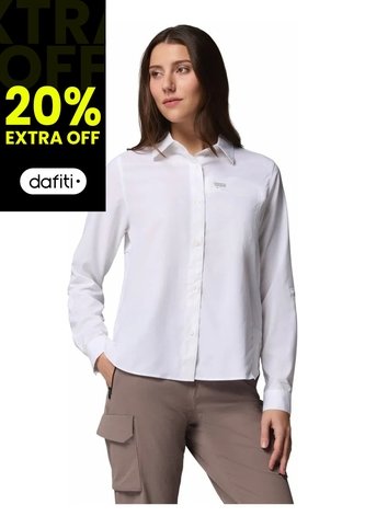 Camisa Mujer Columbia SILVER RIDGE UTILITY Blanco Columbia Columbia