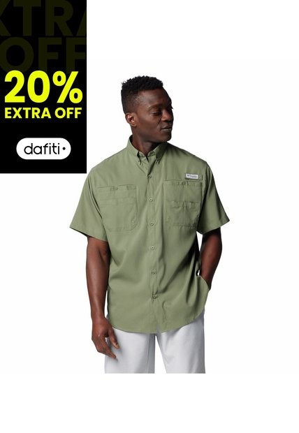 Camisa Hombre Columbia TAMIAMI II SS SHIRT Verde Columbia