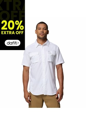 Camisa Hombre Columbia SILVER RIDGE II SS Blanco Columbia Columbia