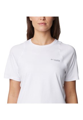 Camiseta Mujer Columbia SUMMIT VALLEY SS Blanco Columbia