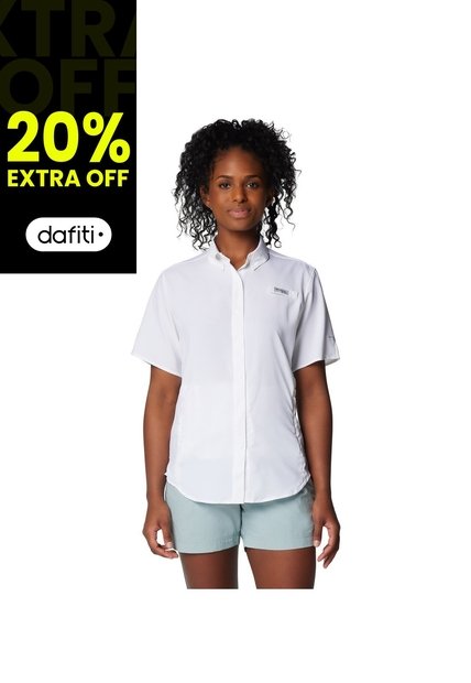 Camisa Mujer Columbia TAMIAMI II SS SHIRT Blanco Columbia