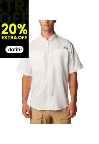 Camisa Blanco HOMBRE TAMIAMI II SS S FM7266-P06 Columbia Columbia