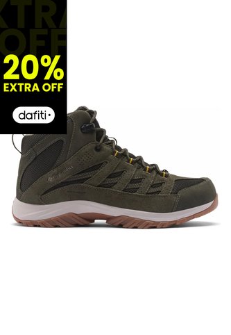 Bota Hombre Columbia Crestwood Mid Wtpf Verde Columbia Columbia
