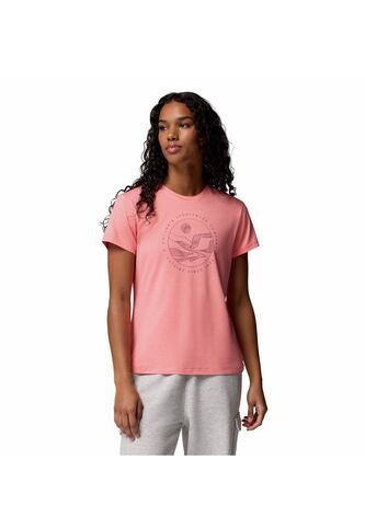 Camiseta Mujer Columbia SLOAN RIDGE GRAPHIC Rosa Columbia Columbia