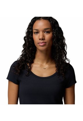 Camiseta Mujer Columbia PINETOWN CANYON RIB Negro Columbia