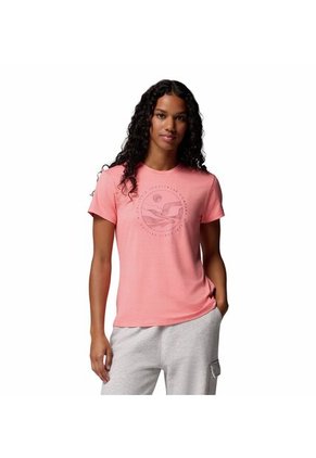 Camiseta Mujer Columbia SLOAN RIDGE GRAPHIC Rosa Columbia