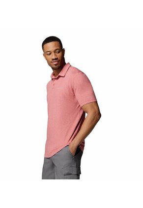 Camiseta Hombre Columbia ECHO PASSAGE SS CREW Rojo Columbia