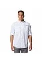 Camisa Hombre Columbia BLOOD AND GUTS V LS Blanco Columbia de Columbia