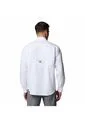 Camisa Hombre Columbia BLOOD AND GUTS V LS Blanco Columbia de Columbia