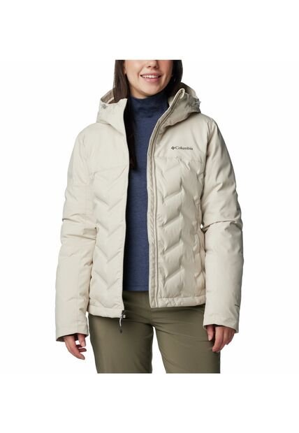 Chaquetas Mujer Columbia GRAND TREK III DOWN Gris Claro Columbia