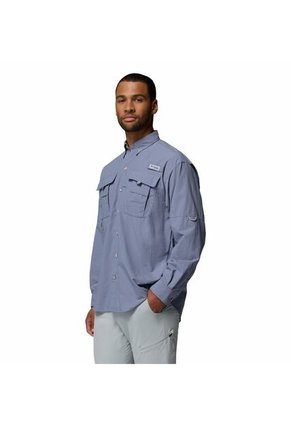 Camisa Hombre Columbia BAHAMA II L/S SHIRT Morado Columbia