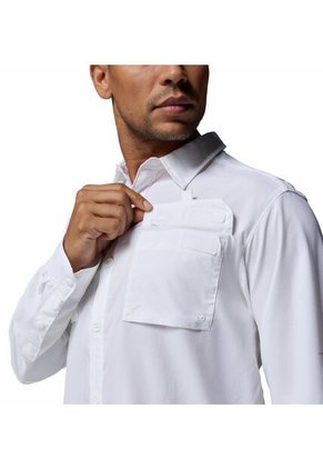 Camisa Hombre Columbia SILVER RIDGE UTILITY Blanco Columbia