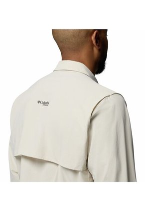 Camisa Hombre Columbia SILVER RIDGE ELIT LS Beige Columbia