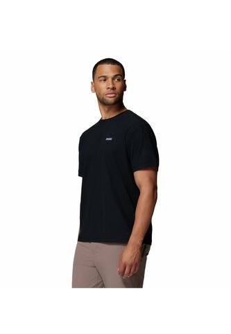 Camiseta Hombre Columbia CHILL CREEK KNIT TEE Negro Columbia Columbia