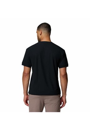 Camiseta Hombre Columbia CHILL CREEK KNIT TEE Negro Columbia