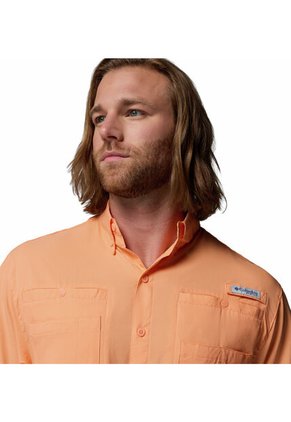 Camisa Hombre Columbia TAMIAMI II SS SHIRT Naranja Columbia