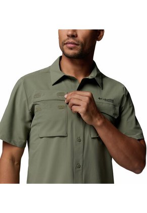 Camisa Hombre Columbia SILVER RIDGE ELITE Verde Columbia