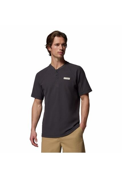 Camiseta Hombre Columbia ACKER ROCK KNIT SHOR Negro Columbia
