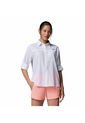 Camisa Mujer Columbia PFG CASTBACK WOVE LS Blanco2 Columbia de Columbia