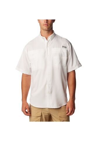 Camisa Blanco HOMBRE TAMIAMI II SS S FM7266-P06 Columbia Columbia