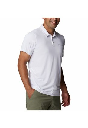 Camisa Polo Hombre Columbia COLUMBIA HIKE POLO Blanco Columbia