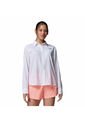 Camisa Mujer Columbia PFG CASTBACK WOVE LS Blanco Columbia de Columbia