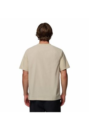 Camiseta Hombre Columbia CHILL CREEK WOVEN T Beige Columbia
