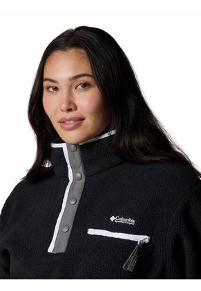 Buzo Mujer Columbia HELVETIA SNAP FLEECE Negro Columbia