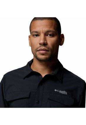 Camisa Hombre Columbia SILVER RIDGE ELIT LS Negro Columbia